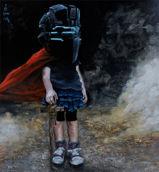 Illustration for article titled "Dead Space 3's Parisian Art Exhibition" Is Not A Joke Headline